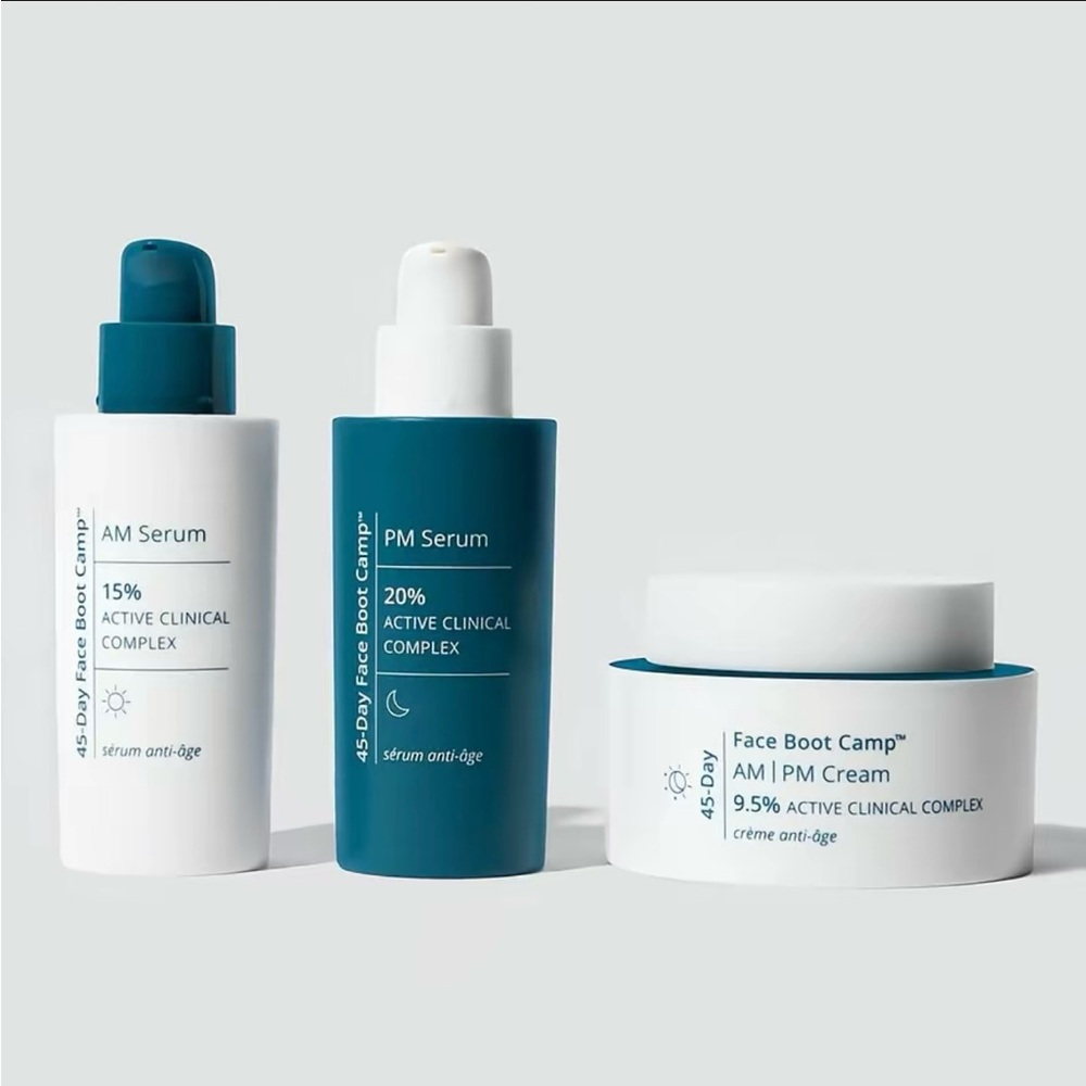 SKINN Cosmetics Lab Insider 45-Day Face Boot Camp AM Serum PM Serum AM|PM Cream - Picture 6 of 6